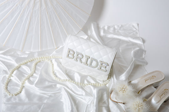 Mrs Bridal Custom Purse Personalized