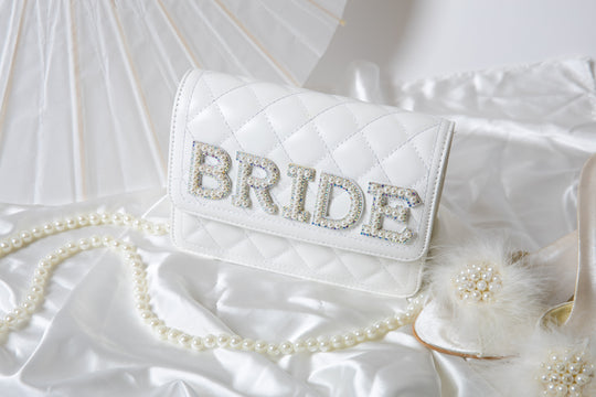 Mrs Bridal Custom Purse Personalized