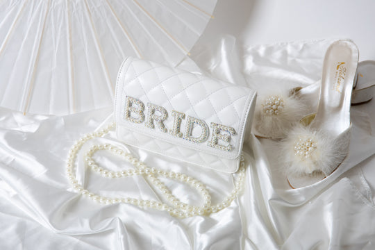 Mrs Bridal Custom Purse Personalized