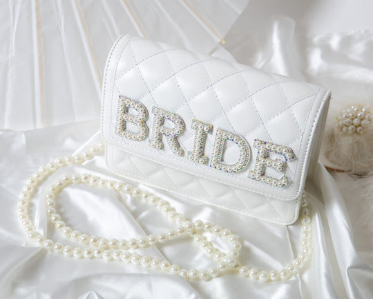Mrs Bridal Custom Purse Personalized