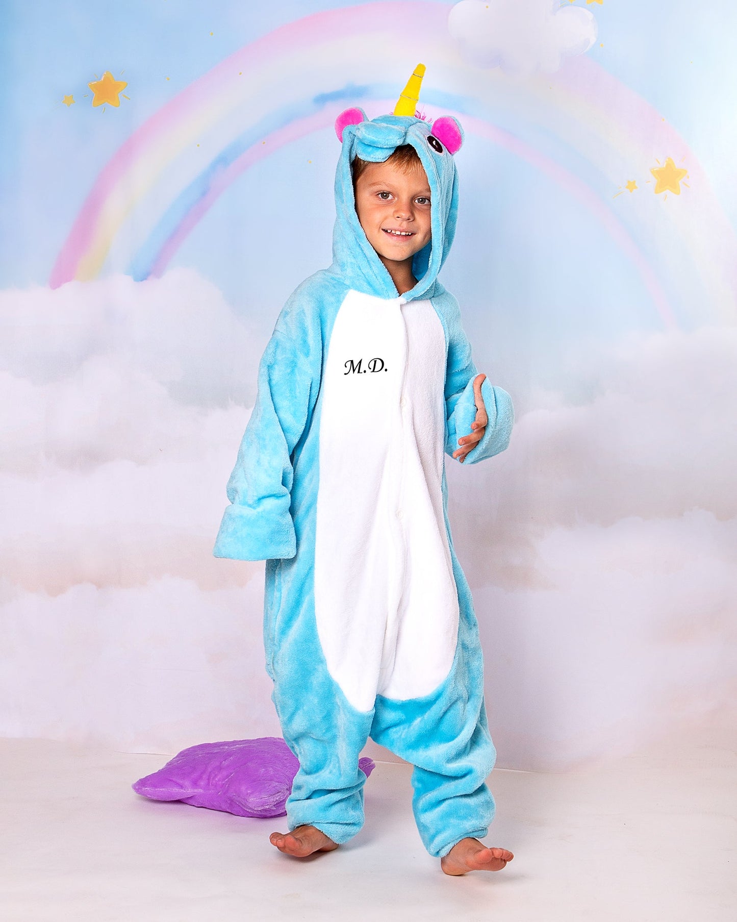 Christmas Unicorn Custom Pajama for Kids