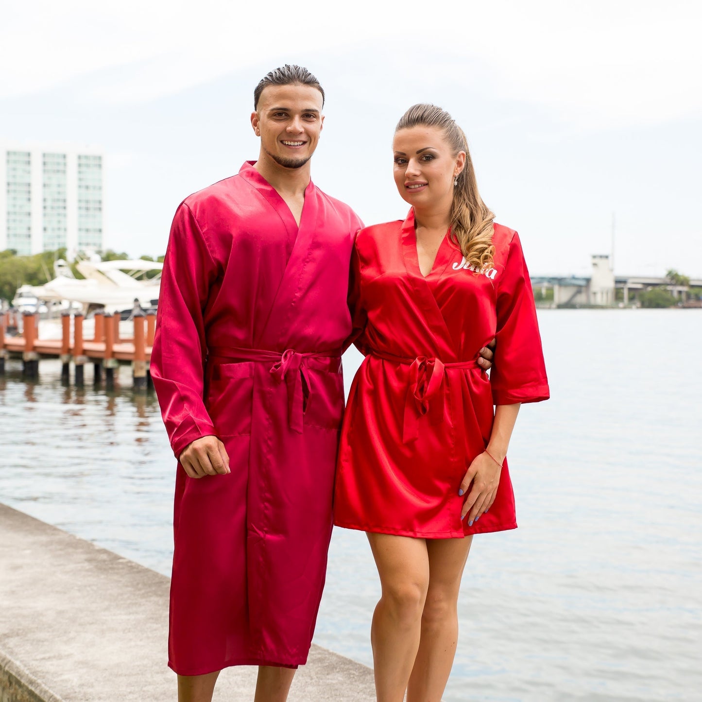 Satin Robes for Best Dad Ever