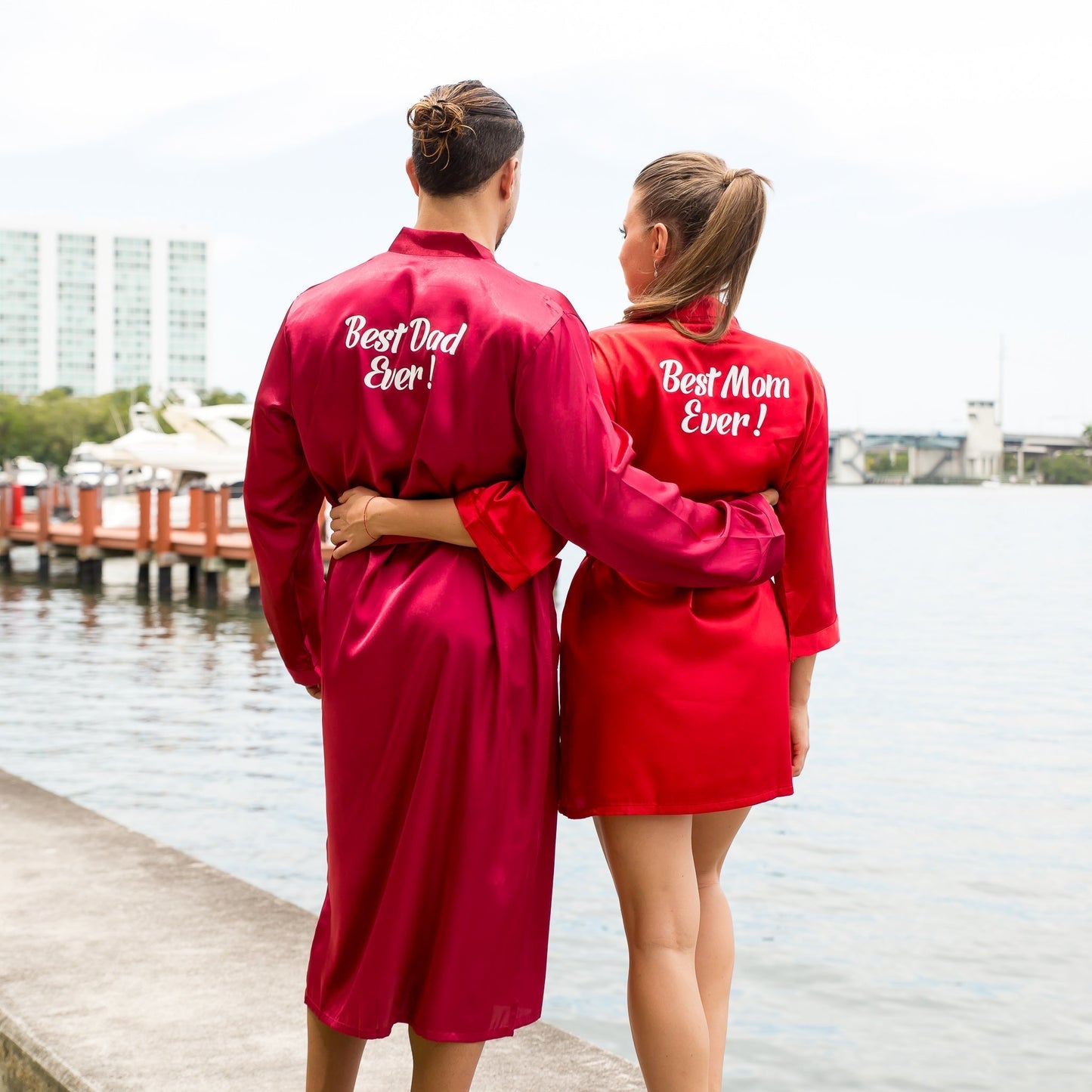 Satin Robes for Best Dad Ever