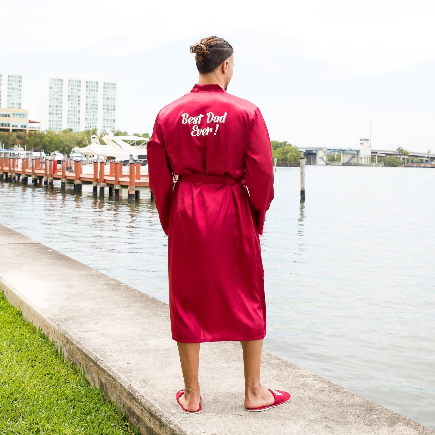 Satin Robes for Best Dad Ever