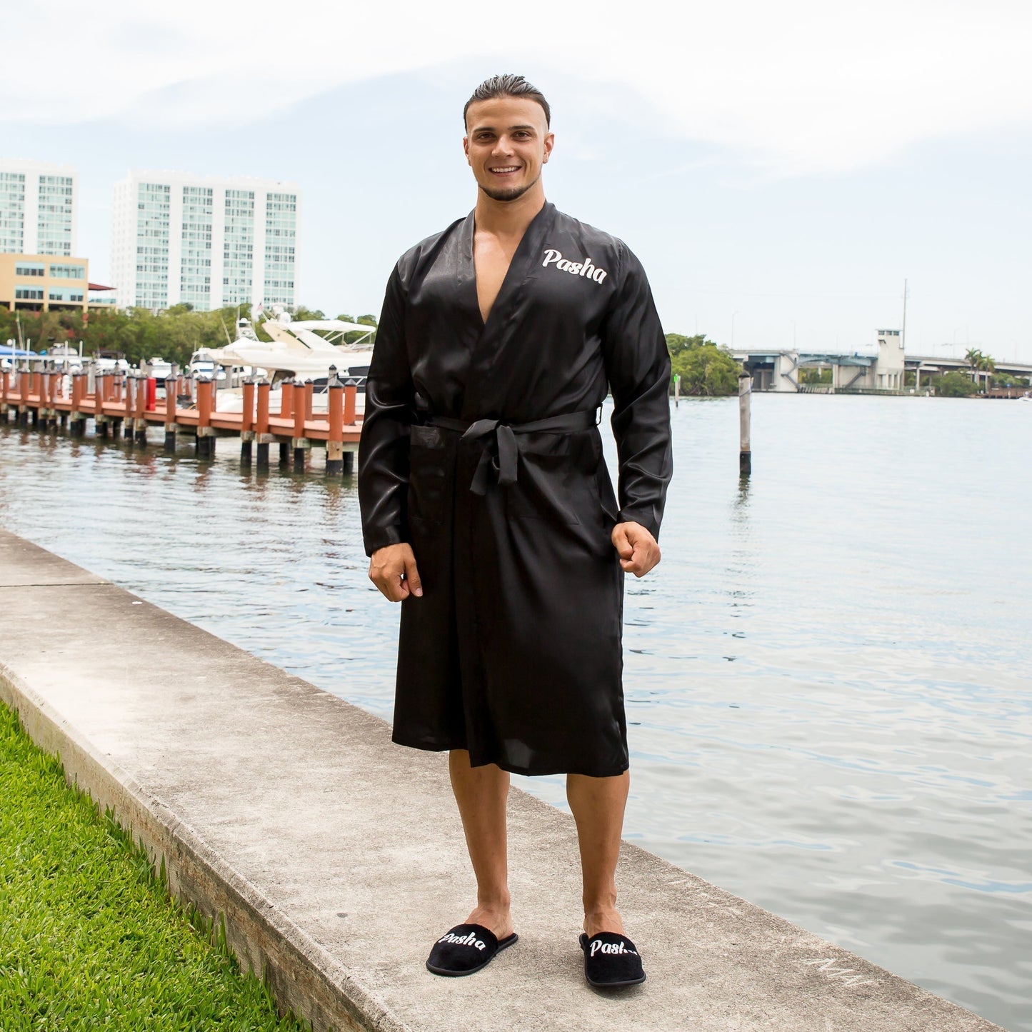 Satin Robes for Best Dad Ever