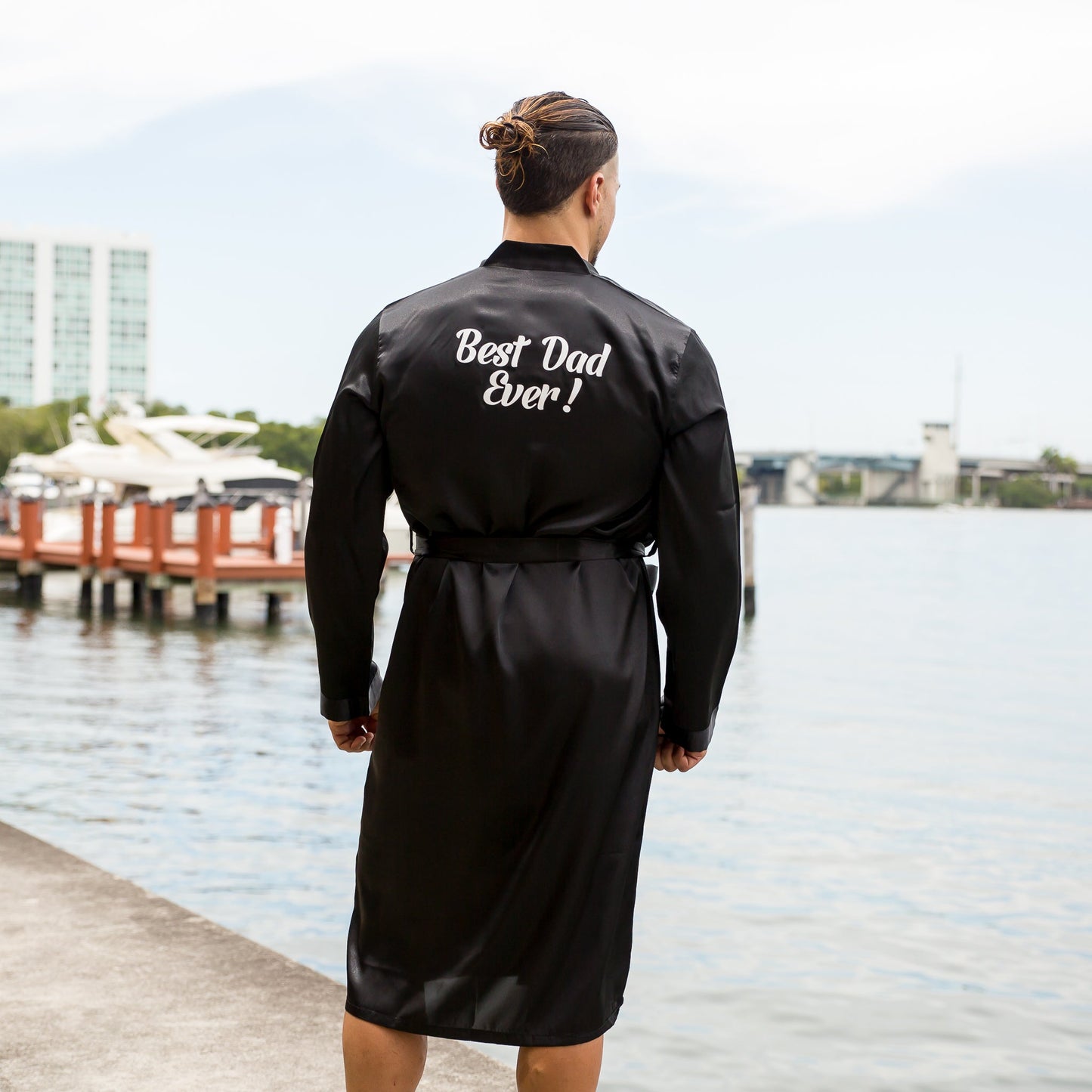 Satin Robes for Best Dad Ever