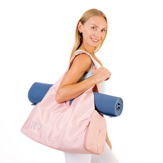 Chic Personalized Yoga Tote – Includes Strap & Shoe Pocket