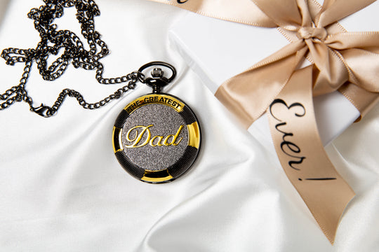 Personalized Pocket Watch for Dad