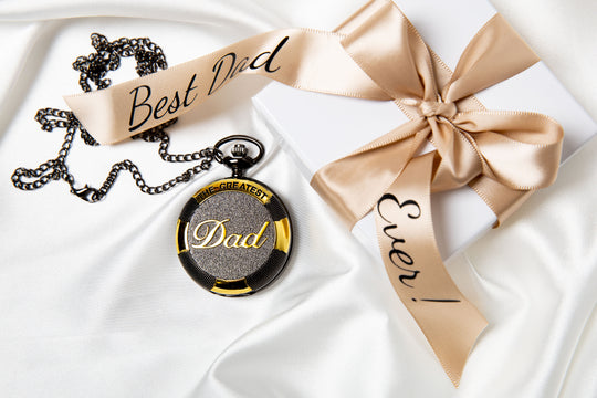 Personalized Pocket Watch for Dad