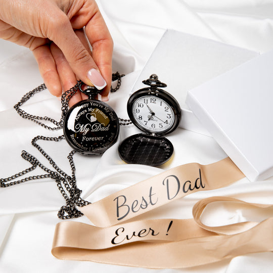 Personalized Pocket Watch for Dad