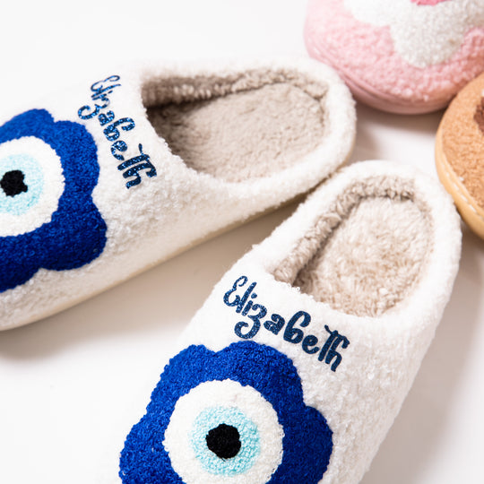 Custom Flowers Slippers