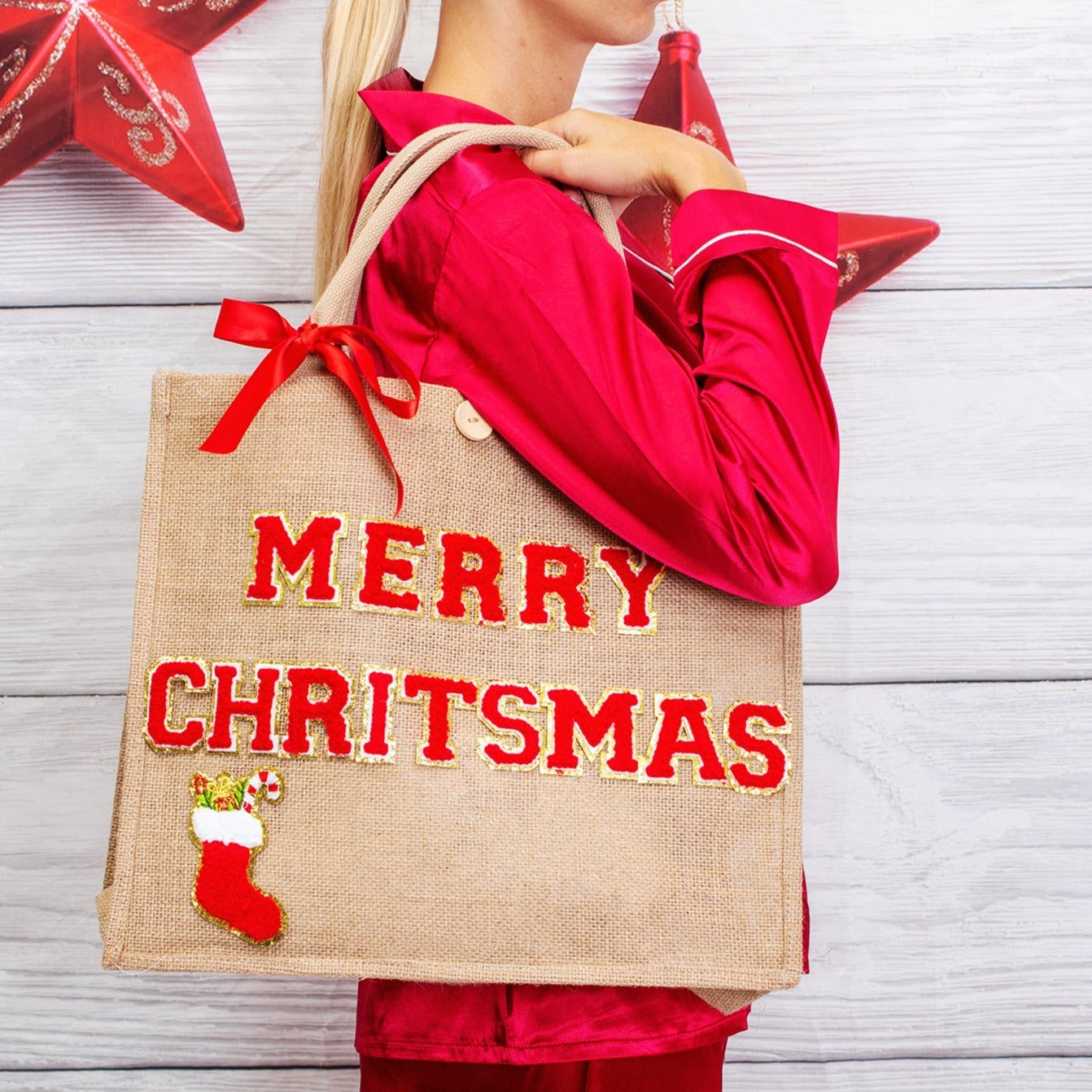 Merry Christmas Tote Bag