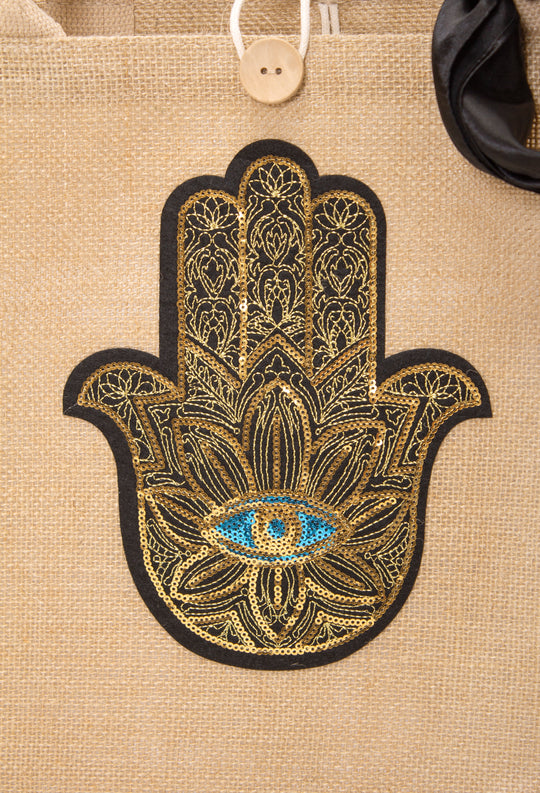 Hamsa Custom Tote Bag