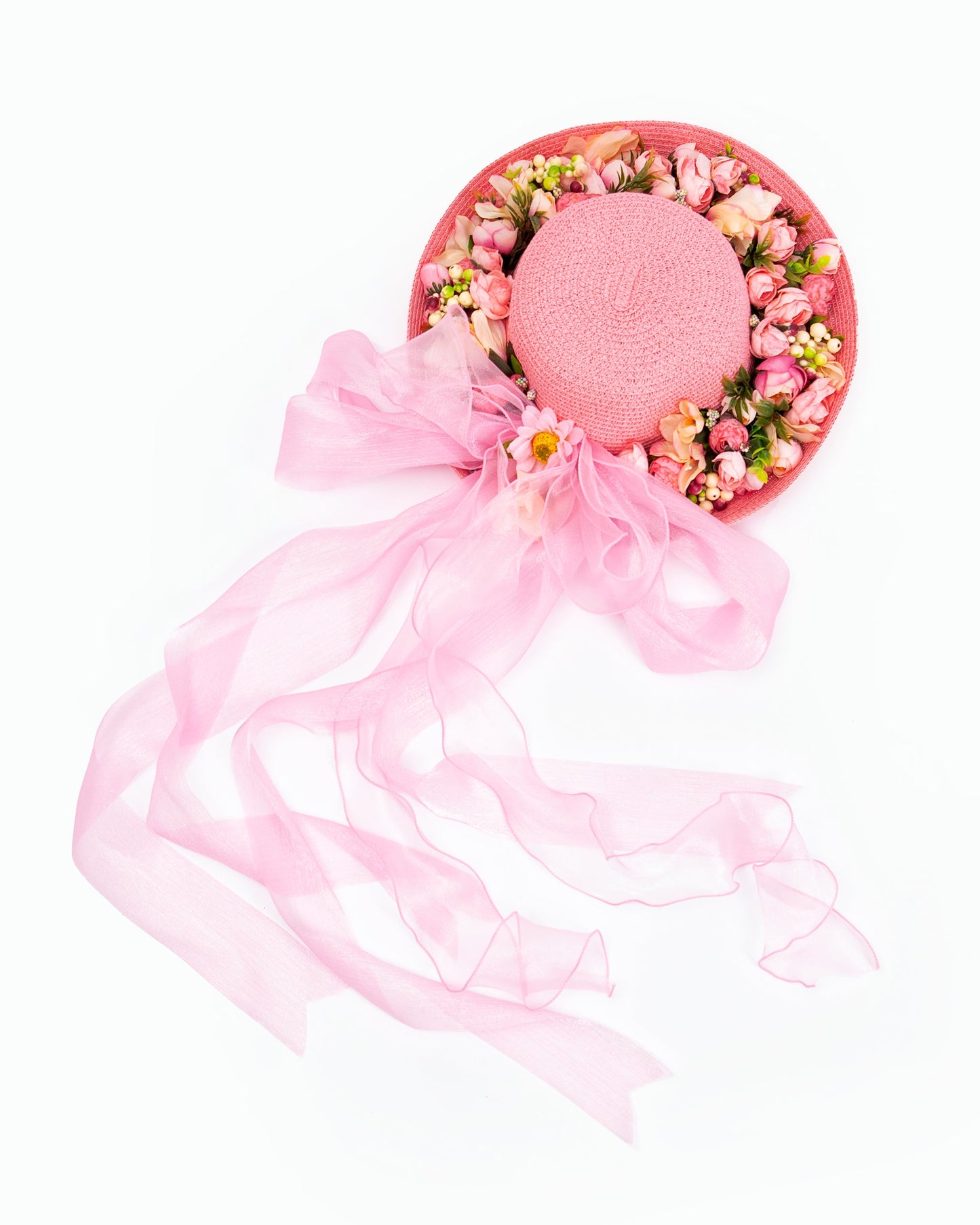 Bride Beach Floppy Sun Hat and Beach Bag- Style 2