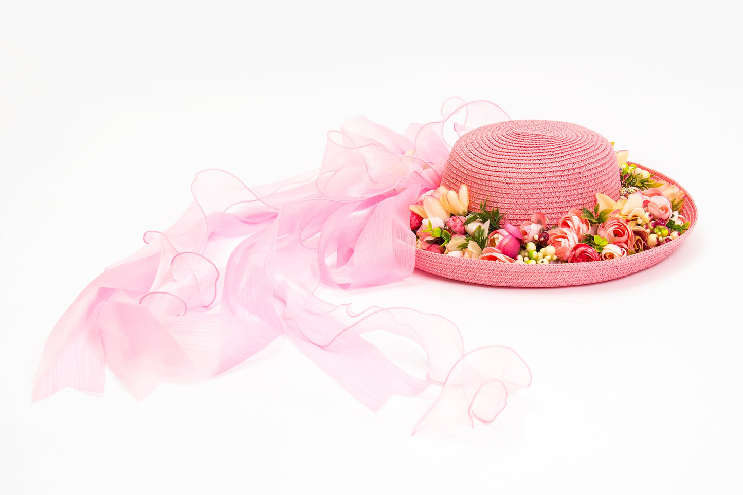 Bride Beach Floppy Sun Hat and Beach Bag- Style 2