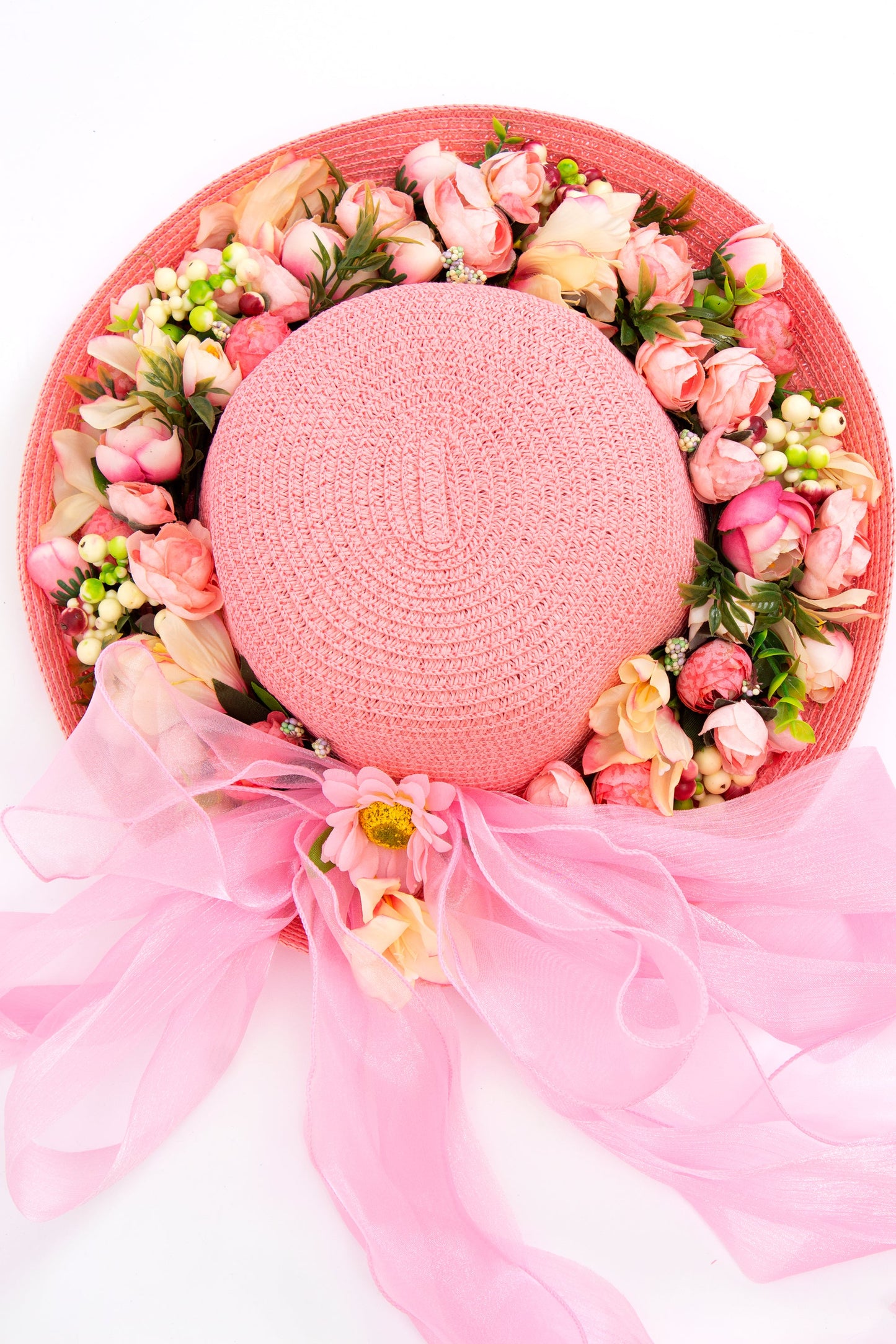 Bride Beach Floppy Sun Hat and Beach Bag- Style 2