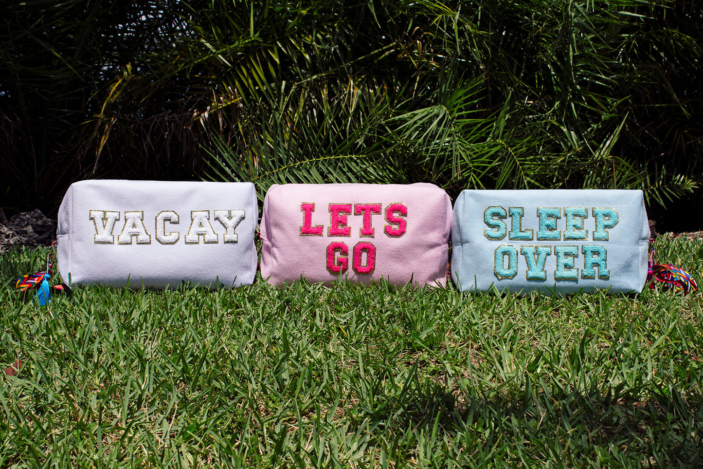 Customized Gym/ Travel Duffel Bag - fluffy patches