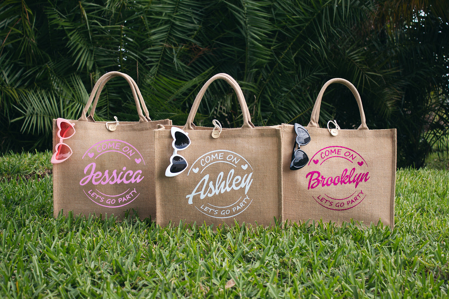 Come on Babe - Let’s Go Party Custom Tote Bags- Style 2