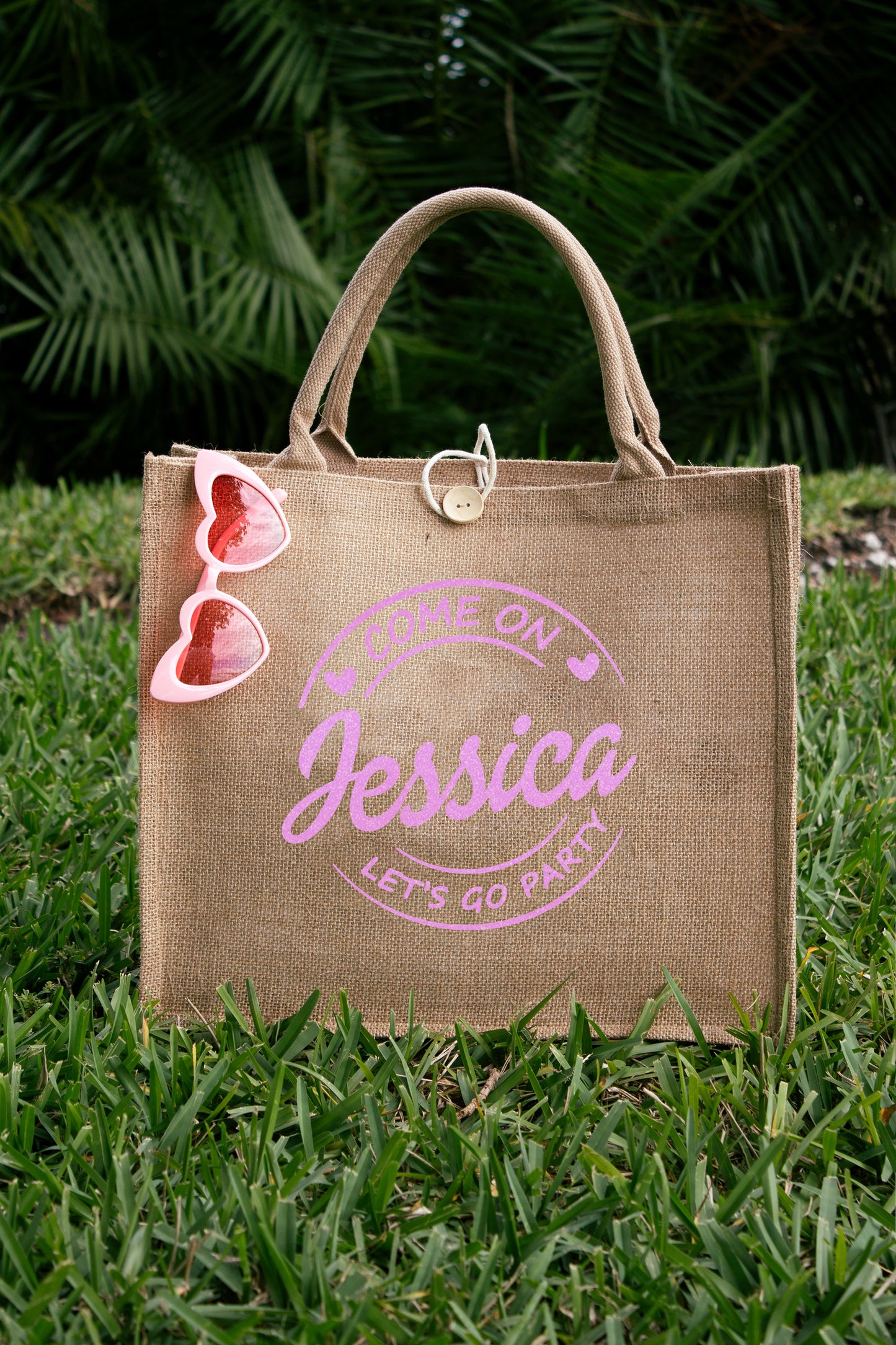 Come on Babe - Let’s Go Party Custom Tote Bags- Style 2
