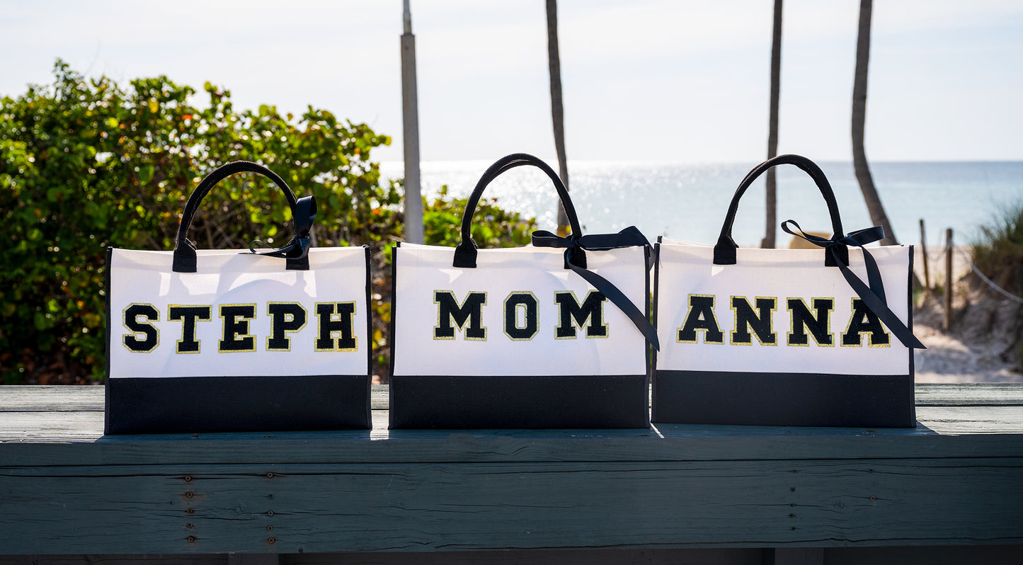 Customized Tote Bags with Patches