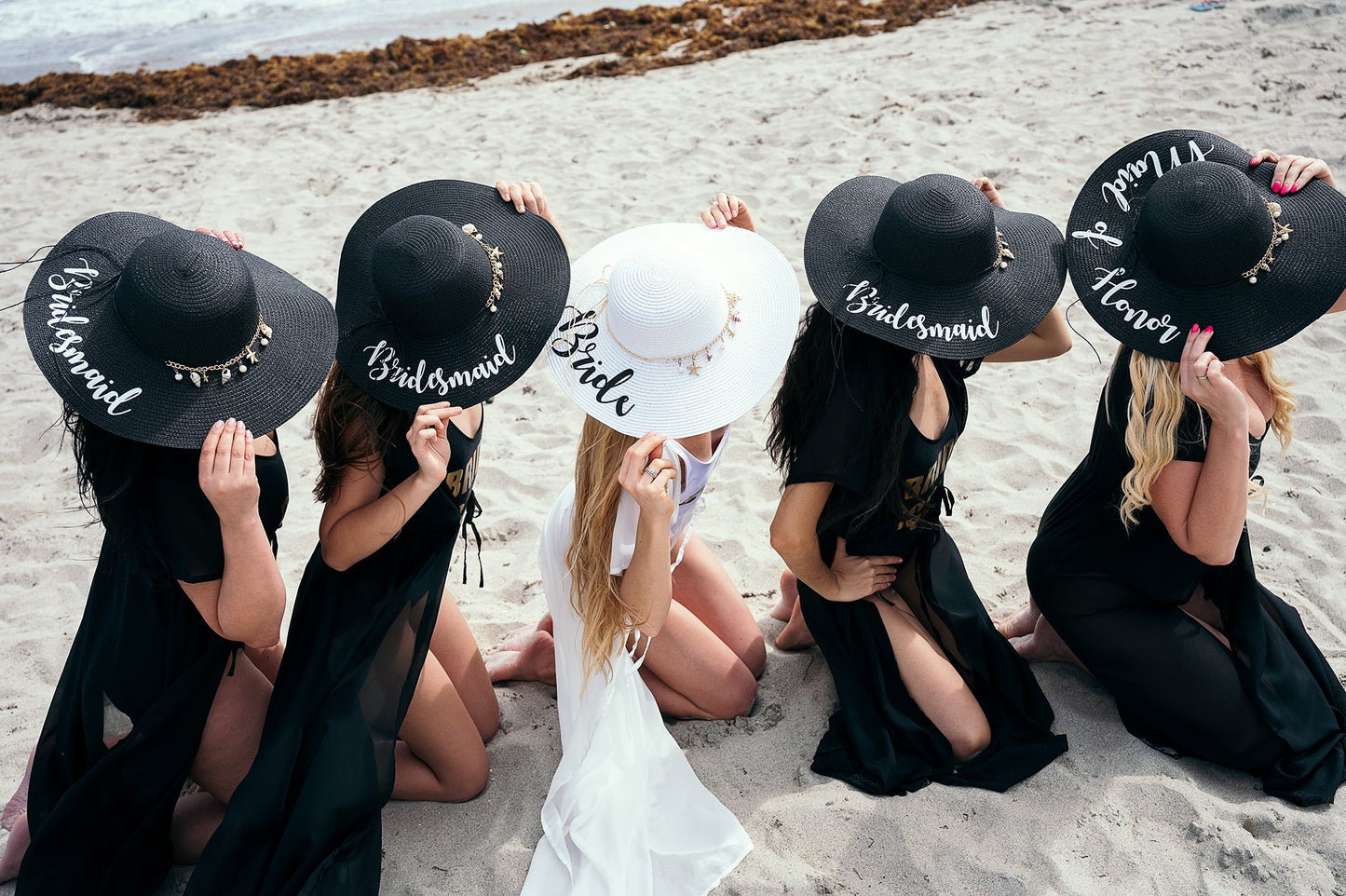 Women's Floppy Sun Hat with Shells
