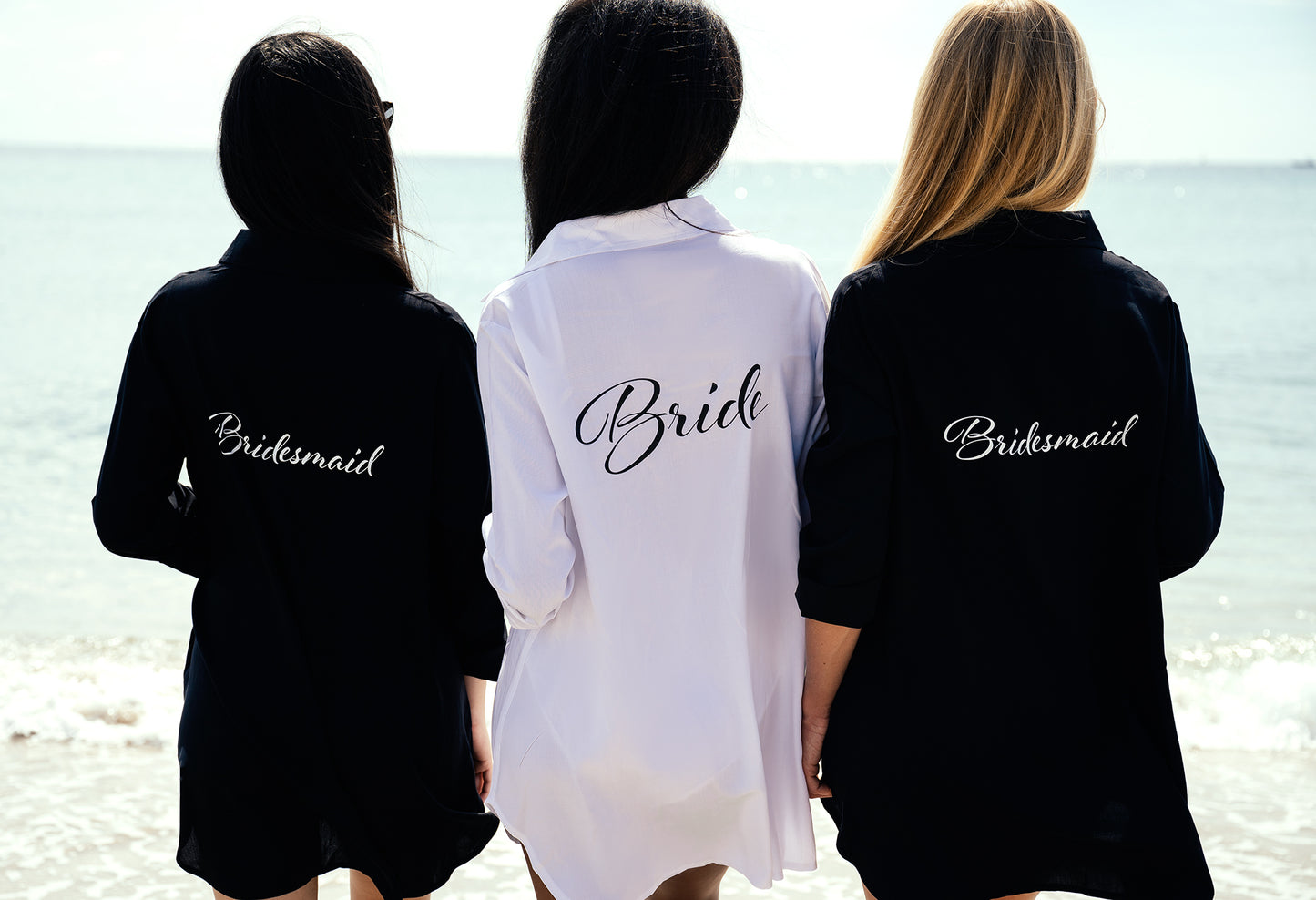 Bridesmaids Custom Beach Tunica Cotton Cover Up