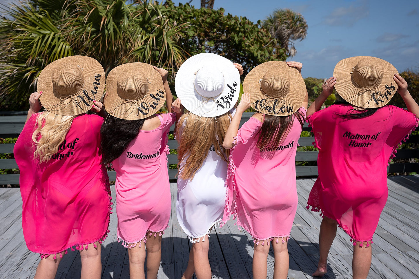 Women's Floppy Sun Hat with Shells