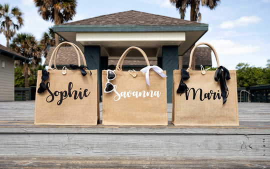 Personalized Bachelorette Tote Bags