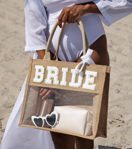 Custom Bride Tote Bag