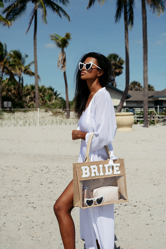 Custom Bride Tote Bag