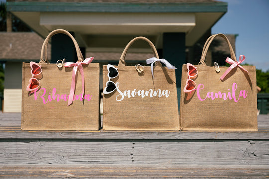Personalized Bachelorette Tote Bags