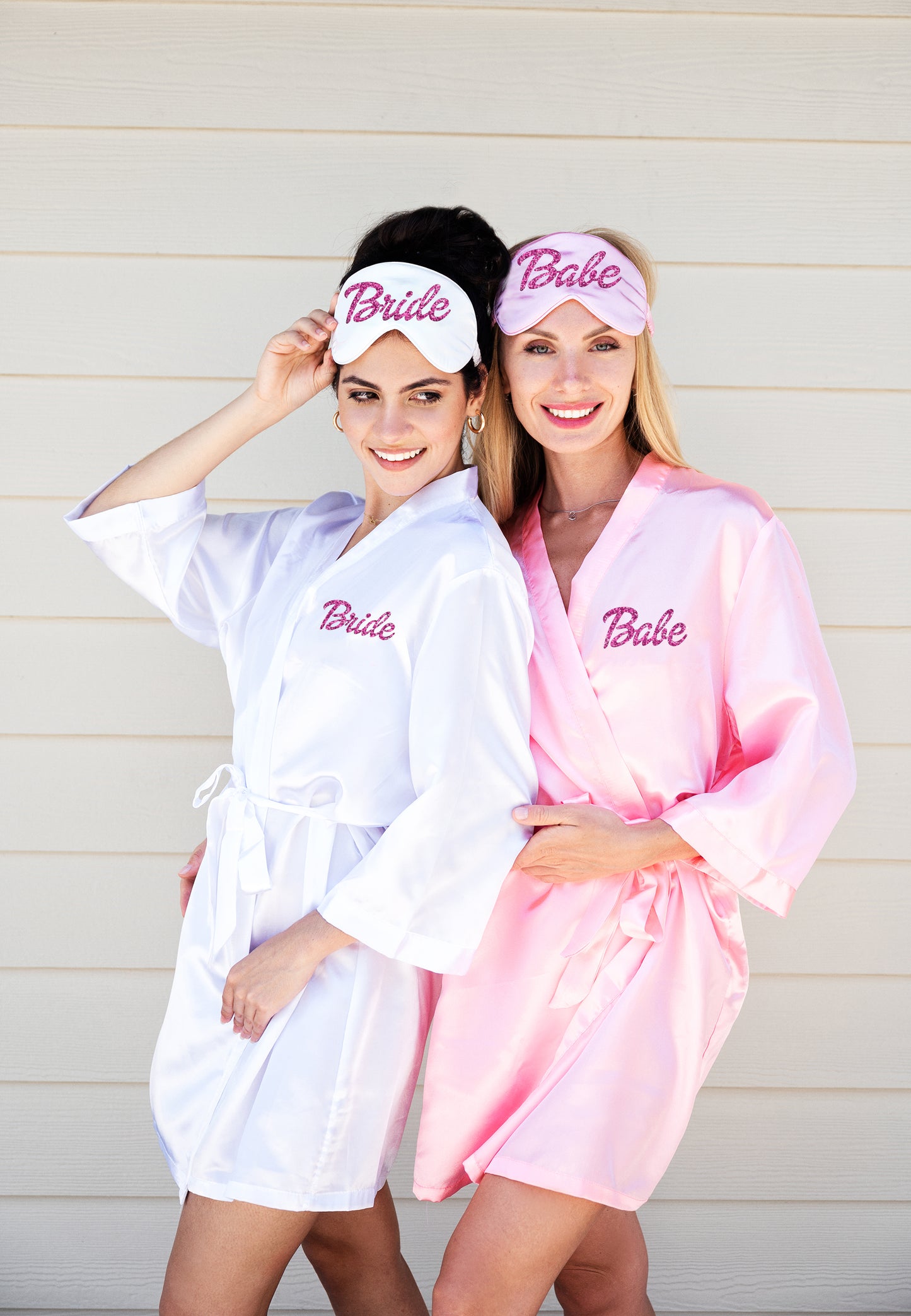 Pink Dolly Satin Custom Sleep Mask