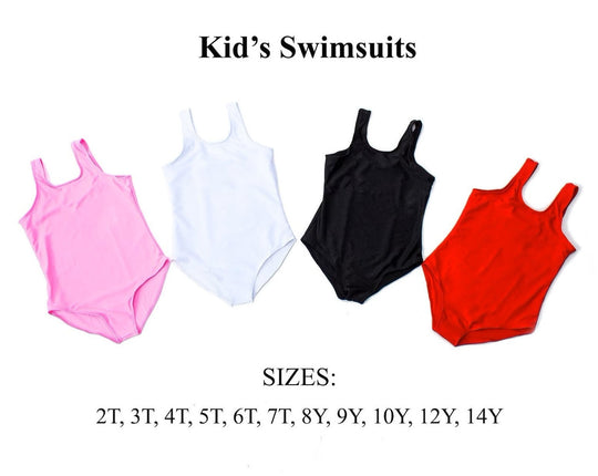 Custom One Piece Kids Swimsuit