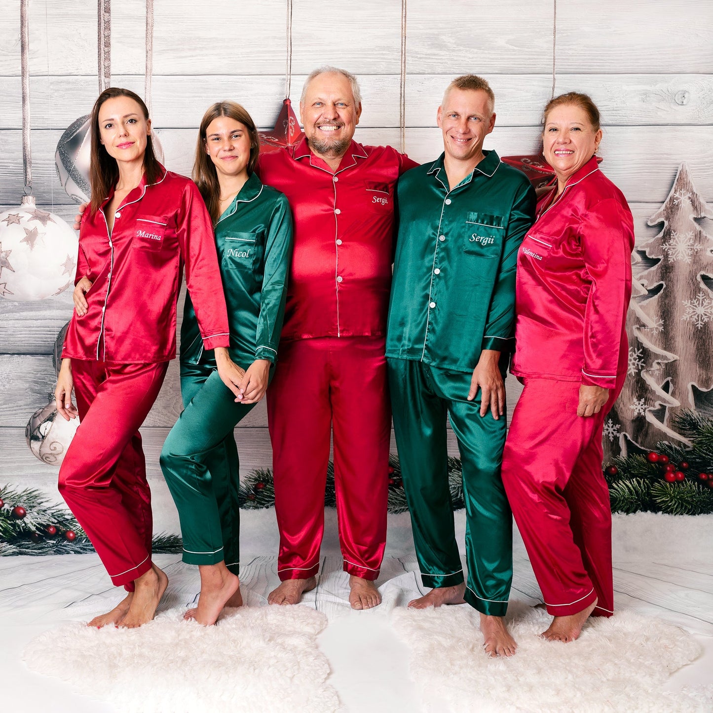 Christmas Eve Family Matching Pajamas - Pajamas for couple