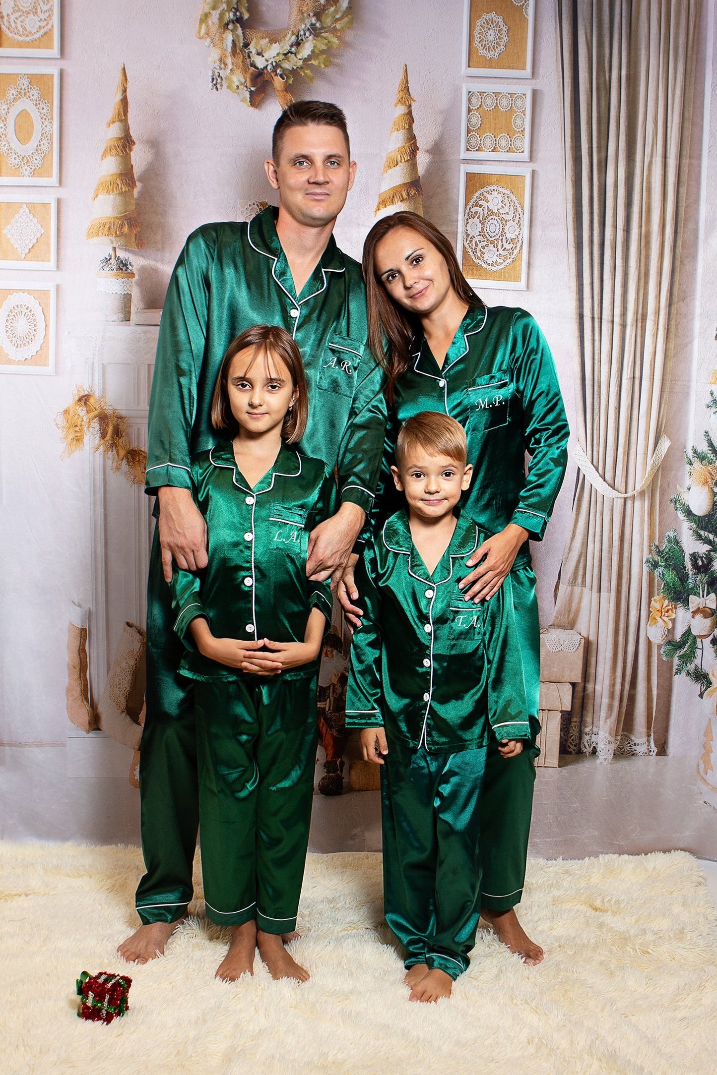 Christmas Eve Family Matching Pajamas - Pajamas for couple