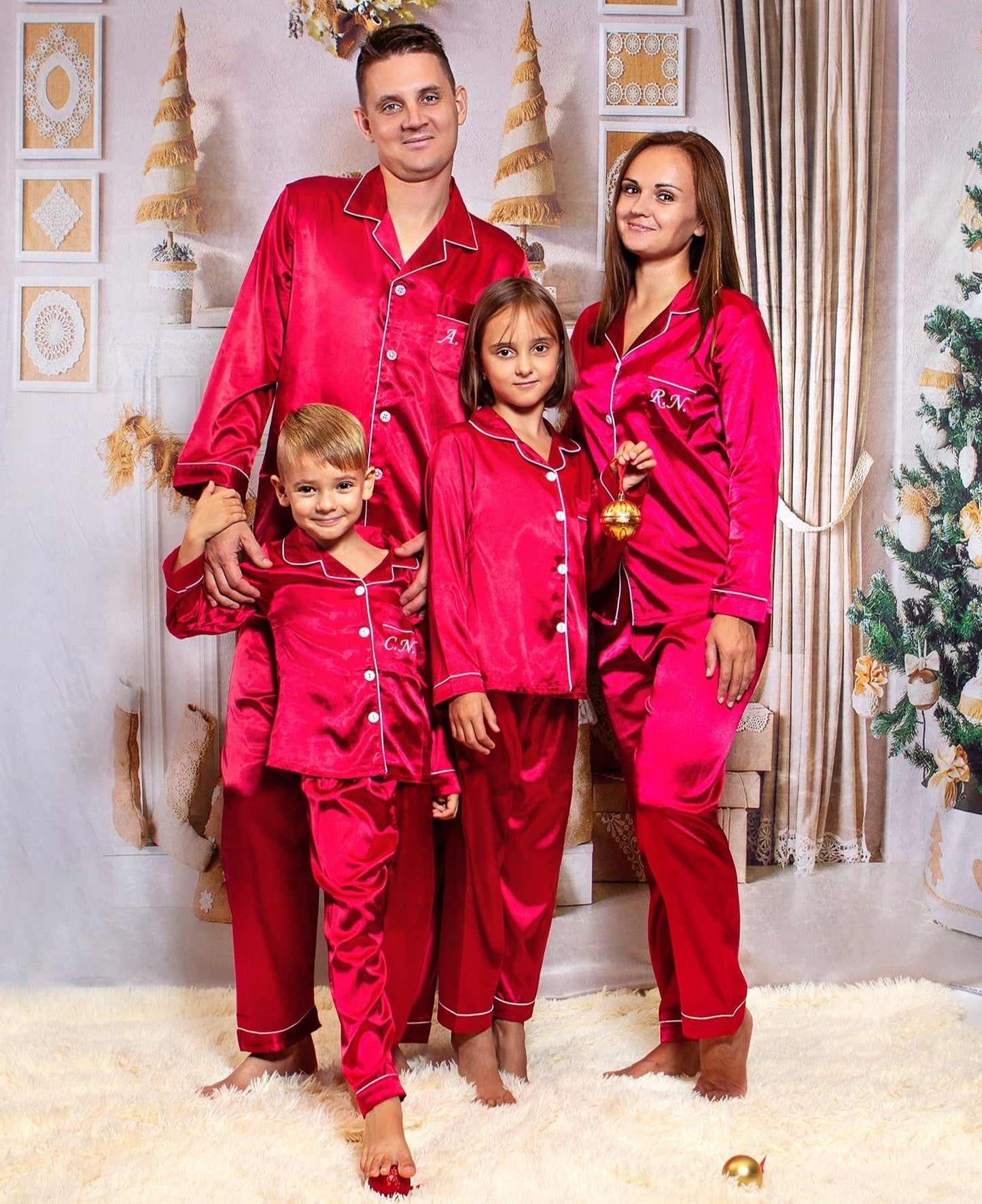 Christmas Eve Family Matching Pajamas - Pajamas for couple