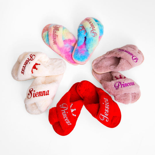 Personalized Princess Kids Slippers