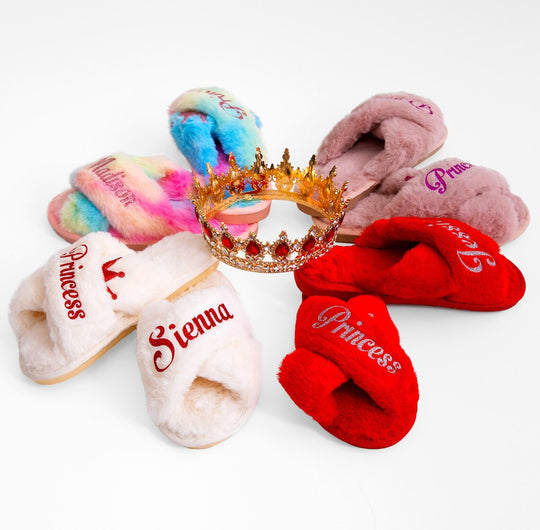 Personalized Princess Kids Slippers