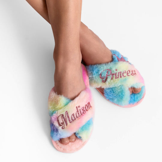 Personalized Princess Kids Slippers