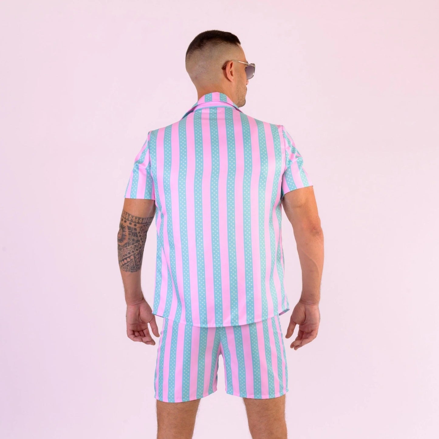 Ken Beach Sorts Set Movie Outfit