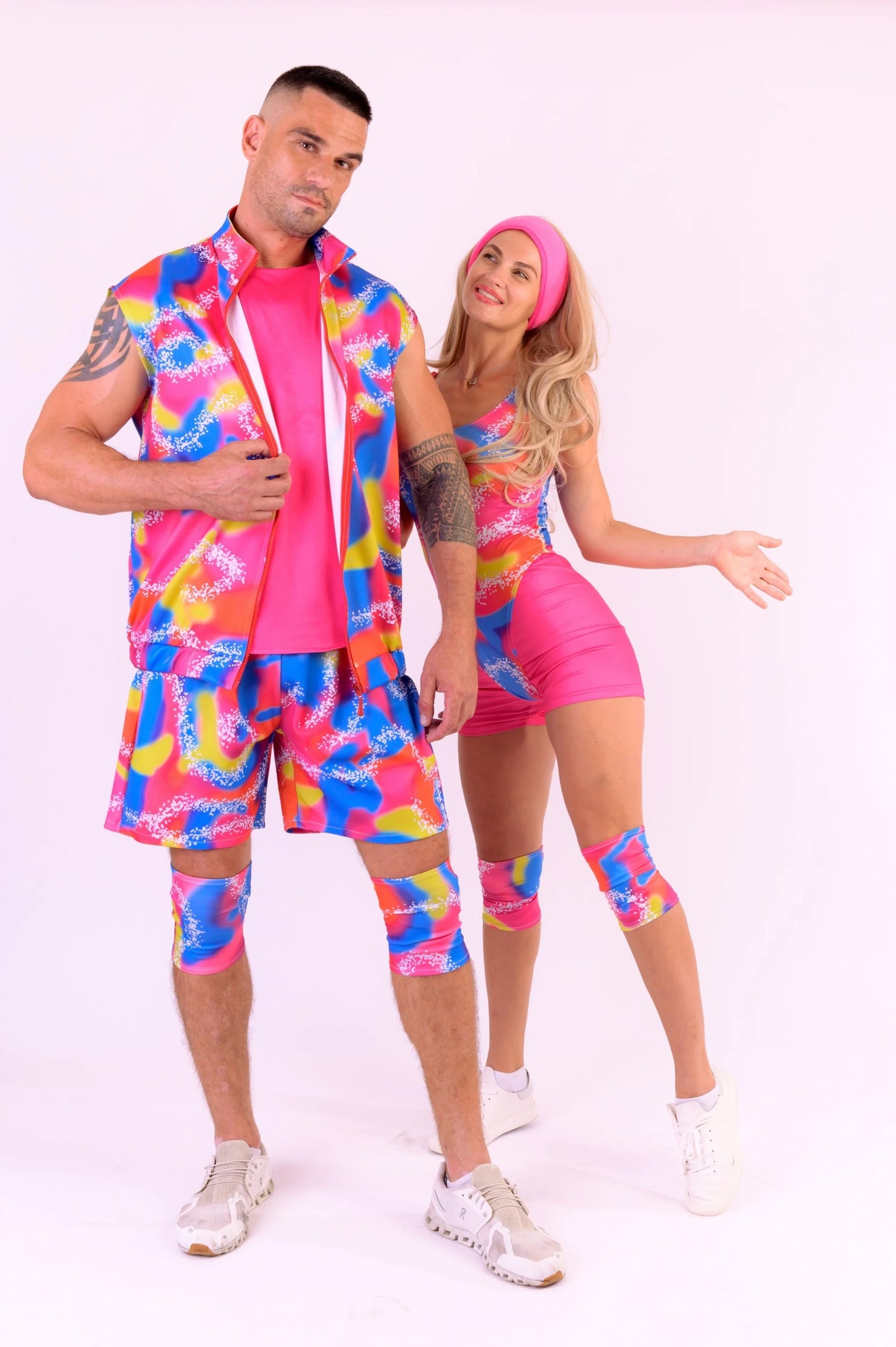 Ken Workout Costume Movie Rollerblade Outfit