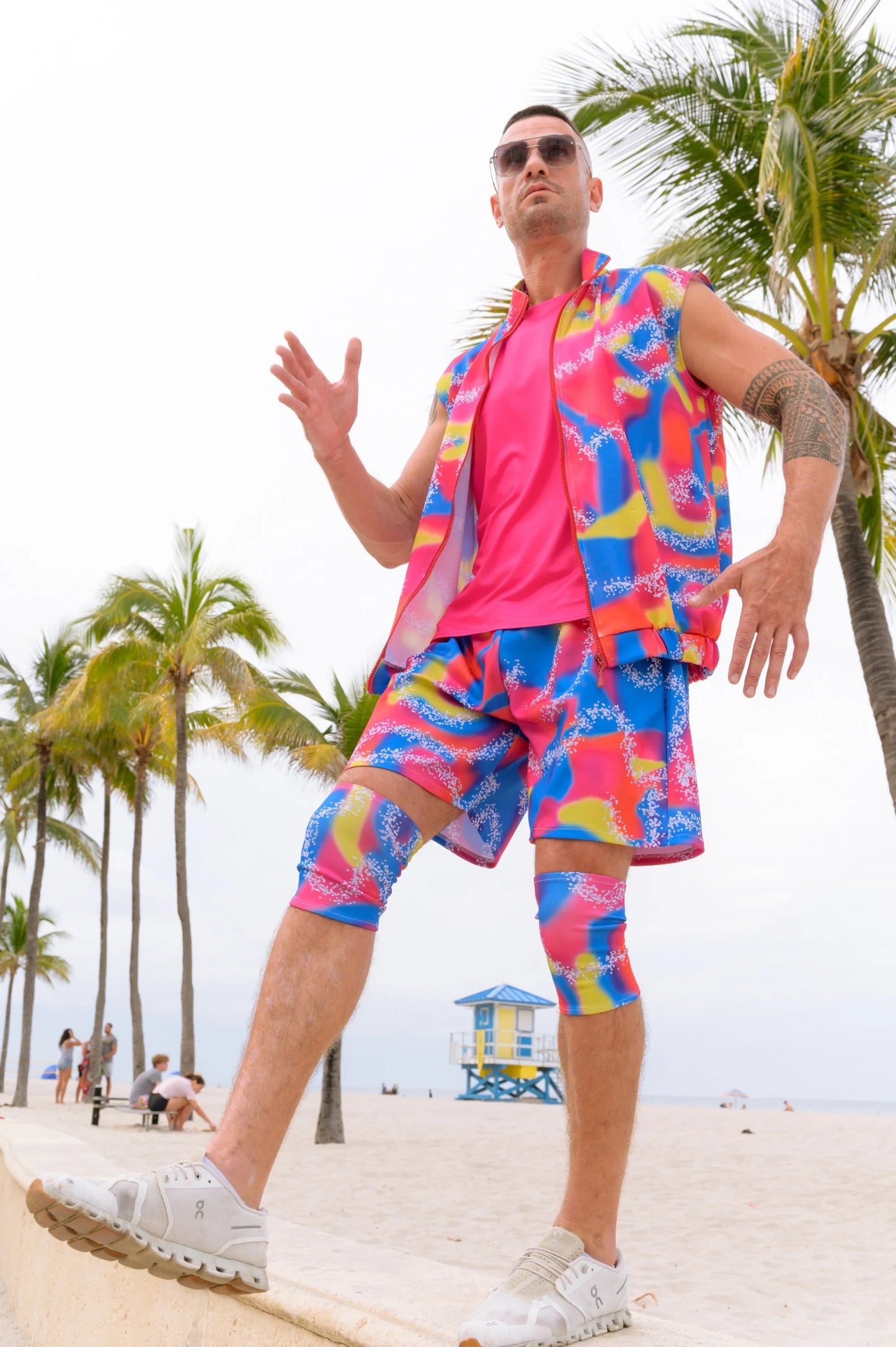 Ken Workout Costume Movie Rollerblade Outfit