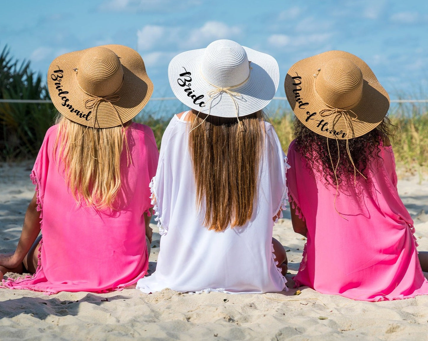 Women's Floppy Sun Hat with Shells