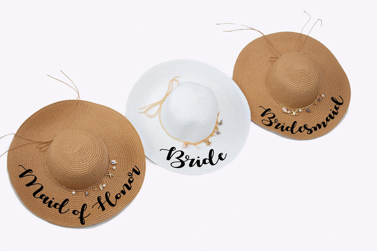 Women's Floppy Sun Hat with Shells