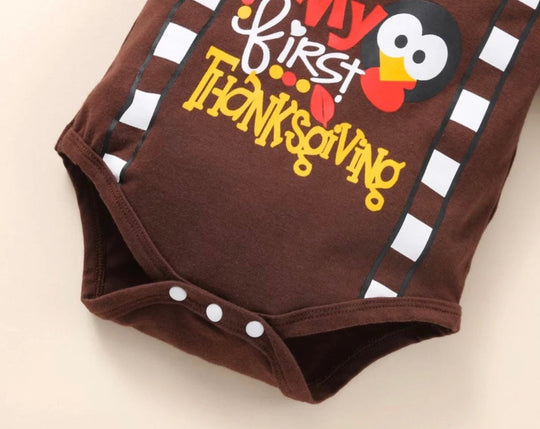 Thanksgiving Outfit Baby Boy
