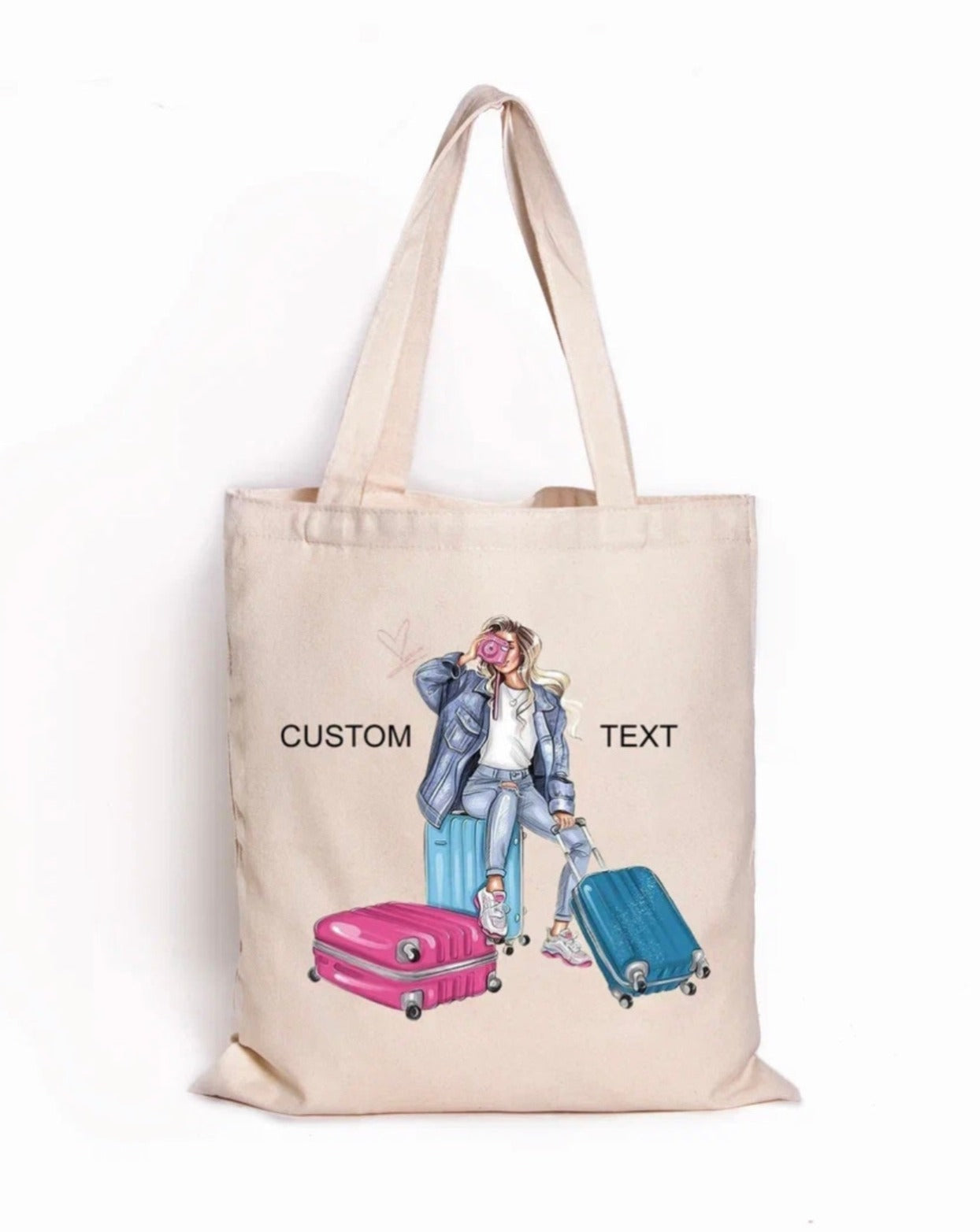 Personalized Summer Tote Bag Travel Totes Welcome Bag style4