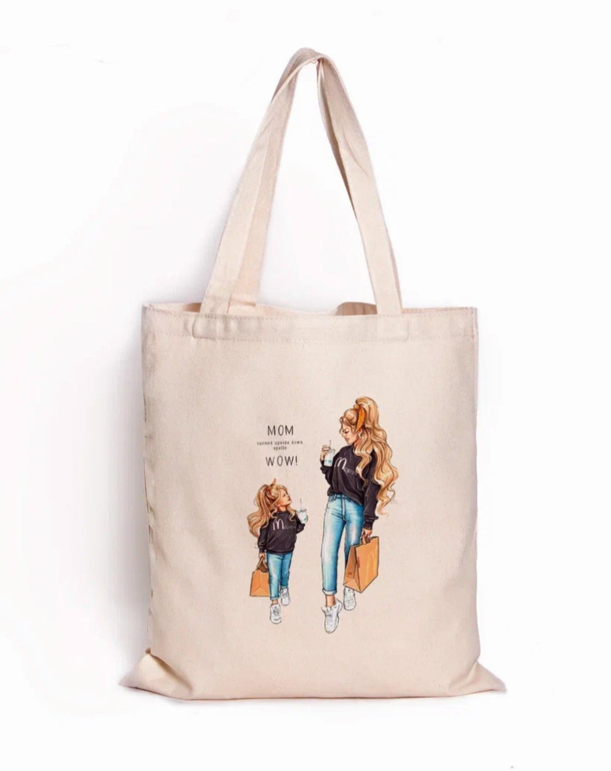 Custom Tote Bags for Moms Mother's Day Gift style4