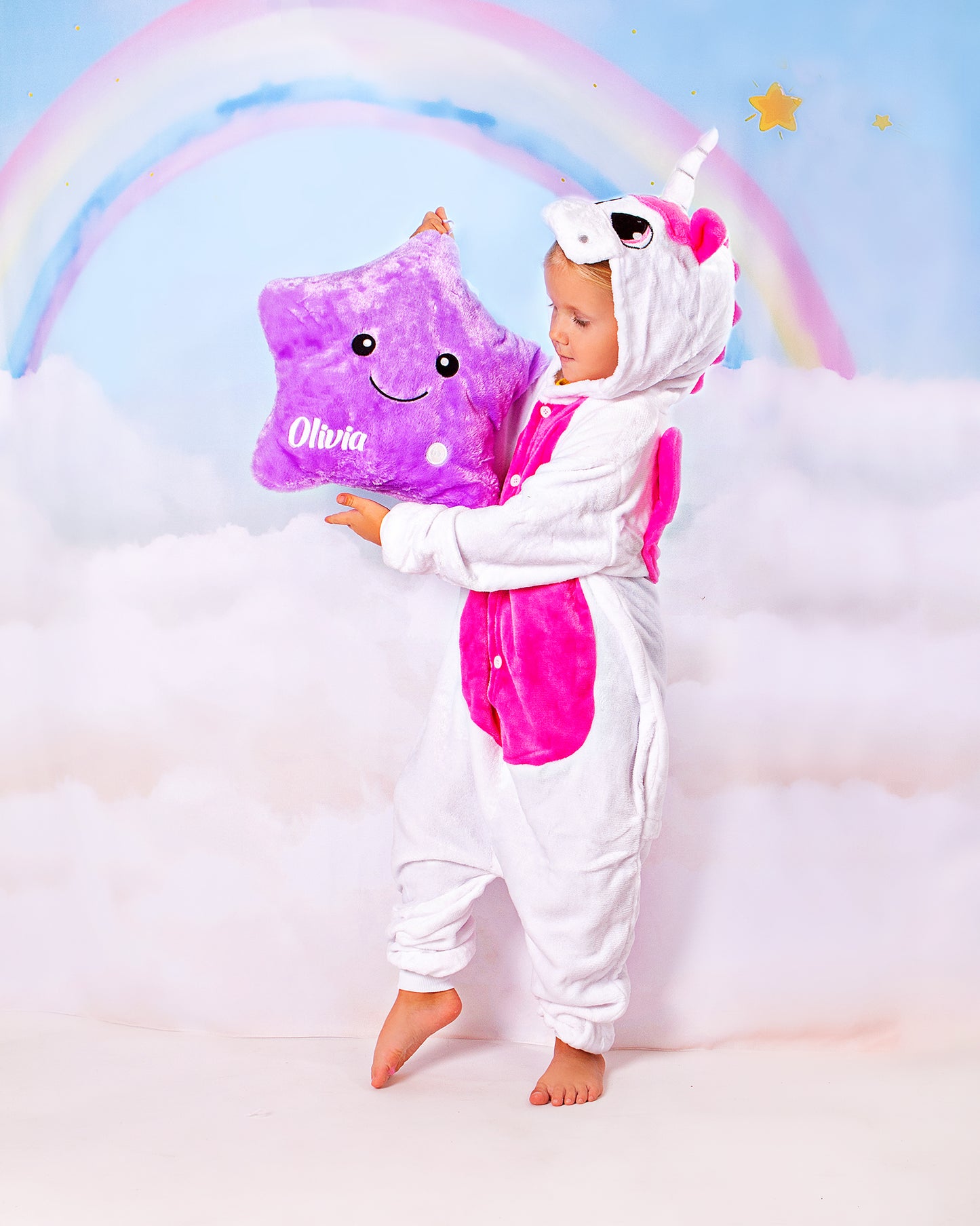 Unicorn Custom Pajama Set for kids