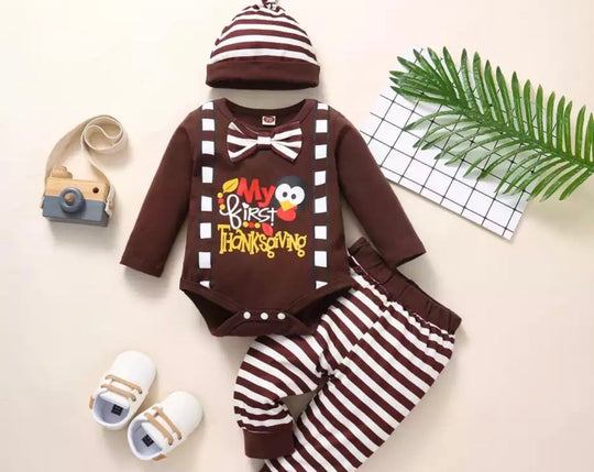 Thanksgiving Outfit Baby Boy