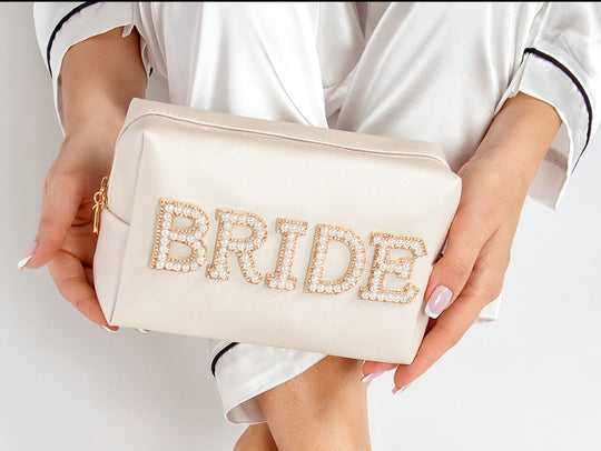 Mrs Bridal  Custom Make Up Bag